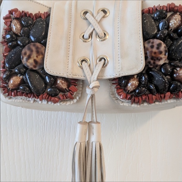 🥳SOLD LIM EDITION YSL BEADED CORSET BAG - Picture 5 of 8